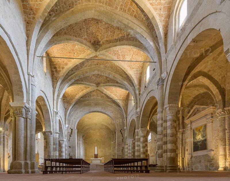 Interior view of the cathedral