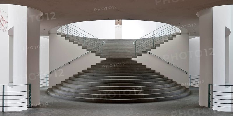 Staircase in the art museum Bonn