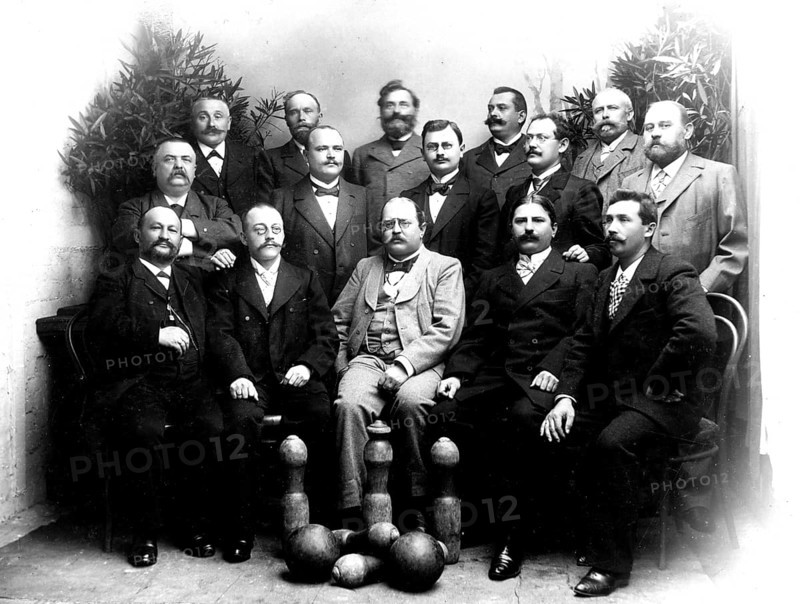 Skittles club ca. 1910