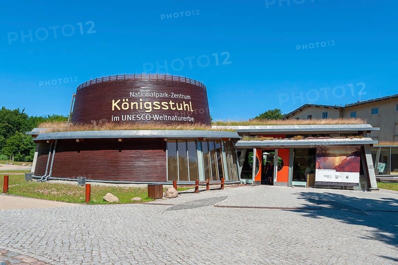National Park Center Konigsstuhl in the Jasmund National Park
