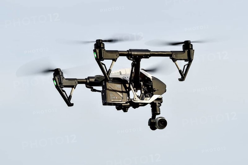 DJI Inspire 1 drone in flight
