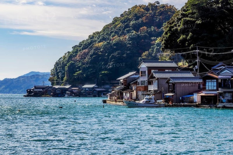Fishing village by the sea