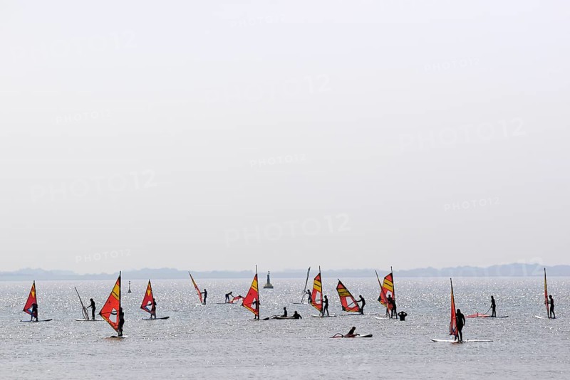 Windsurfers near Norderney