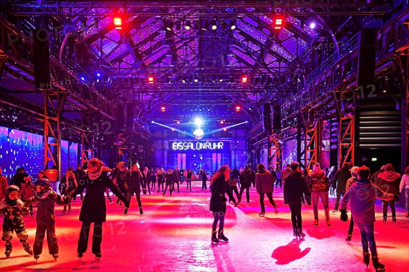 Skater in the EisSalon Ruhr