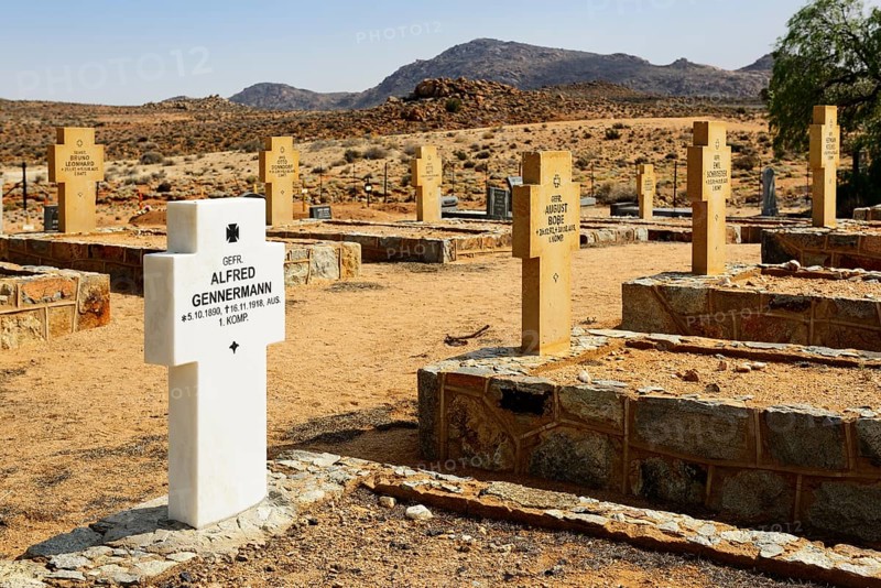 Military cemetery at Klein-Aus