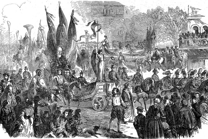 Collection for the Army of the Orient in Toulon