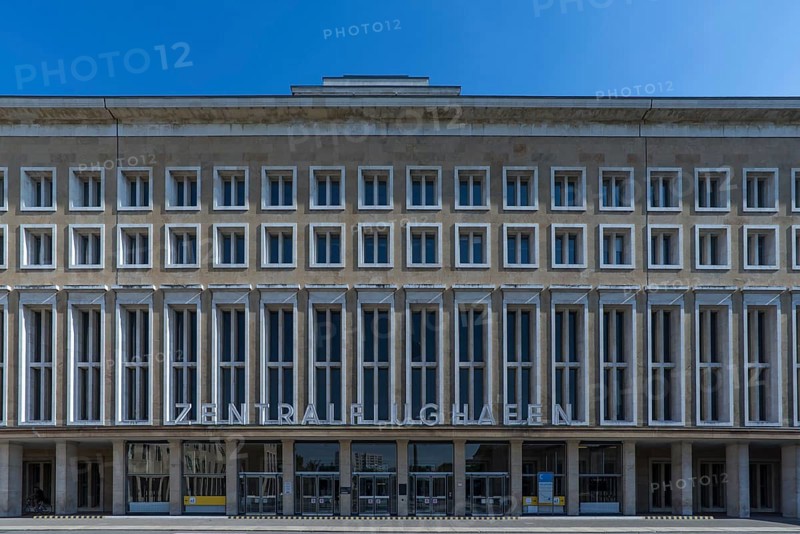 Reception building of the former Tempelhof Airport