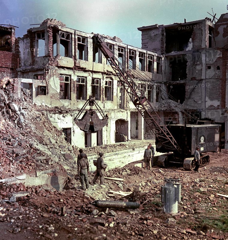 Destroyed buildings