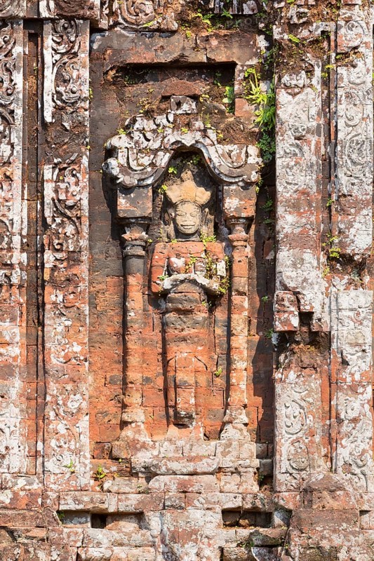Fassade of temple ruins
