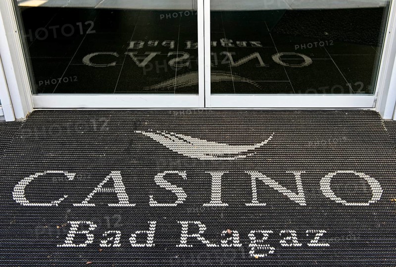 Doormat at the entrance to Casino Bad Ragaz