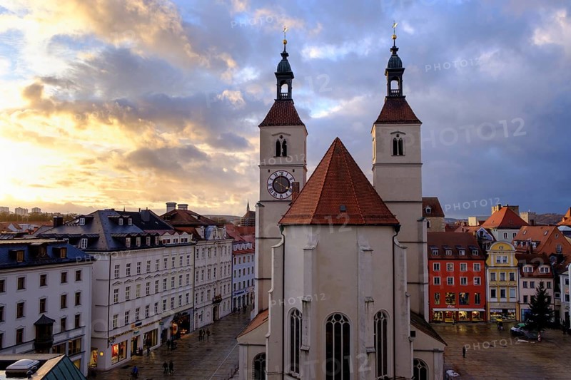City view with Neupfarrkirche