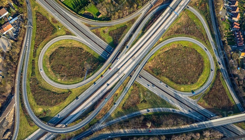 Motorway intersection Herne