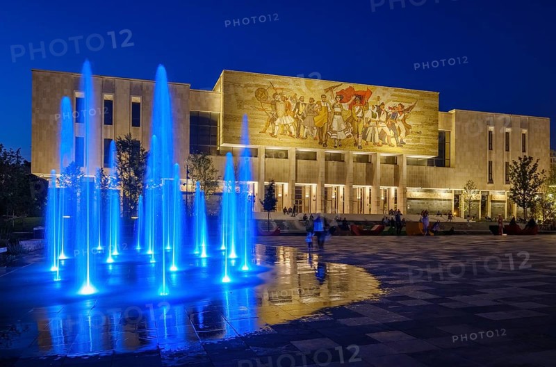 National Historical Museum with Fountain