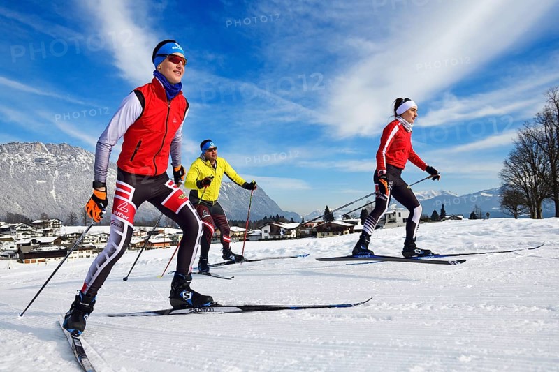 Cross-country skiers