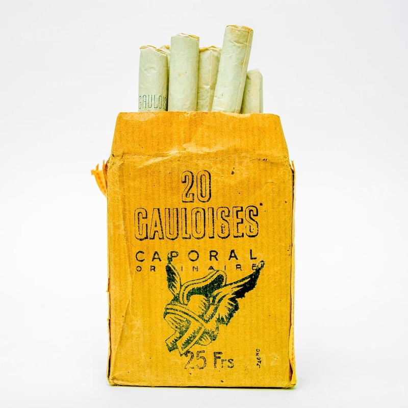 Old pack of Gauloises