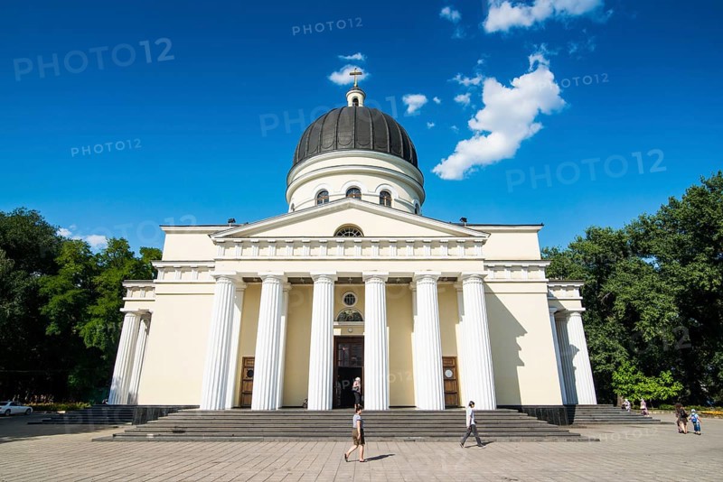 Nativitiy cathedral in the center
