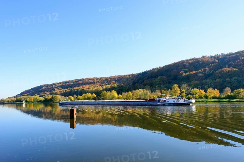 Cargo ship on Altmuhl