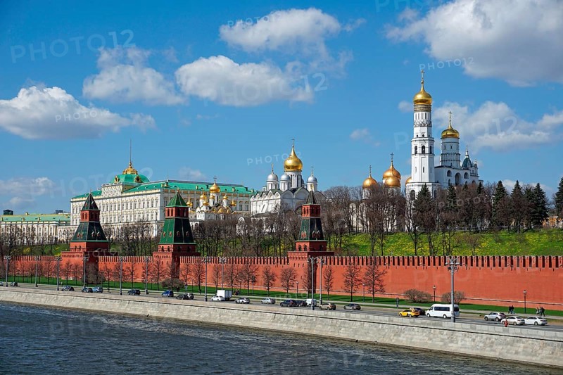 Moscow Kremlin with Cathedral of the Dormition