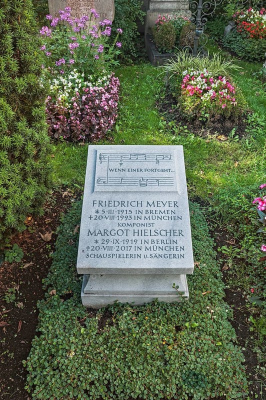 Grave of Margot Hielscher