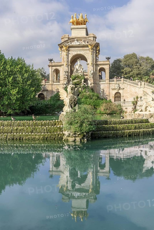 Cascada Monumental in the Ciutadella Park