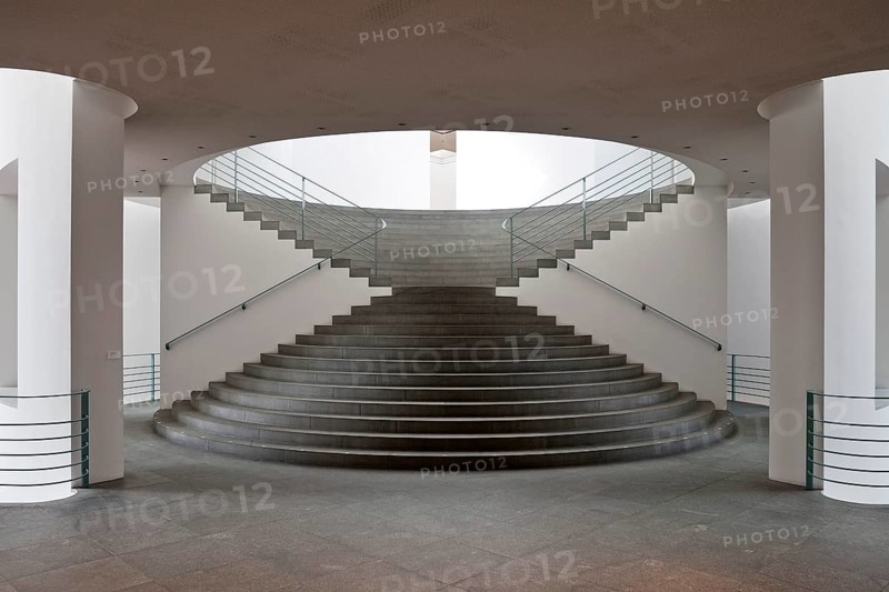Staircase in the art museum Bonn