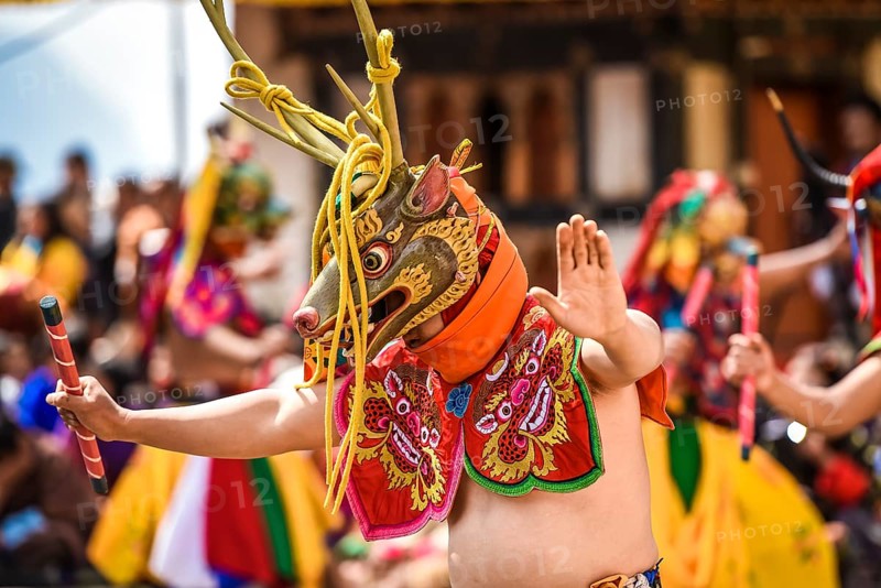 Dancer at Mask Dance