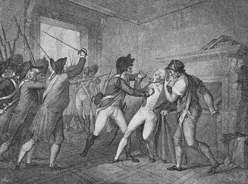 The Arrest of Maximilien de Robespierre