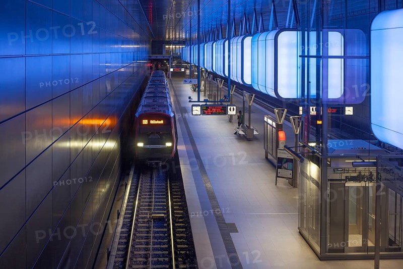Metro stop HafenCity Universitat
