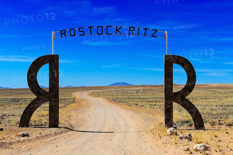 Entrance to the private lodge Rostock Ritz
