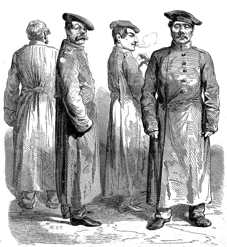 Russian prisoners in Bourges