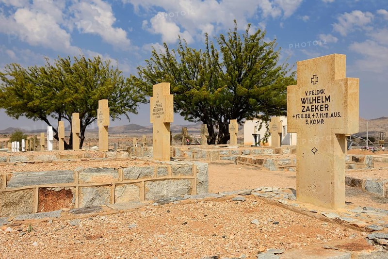 Military cemetery at Klein-Aus