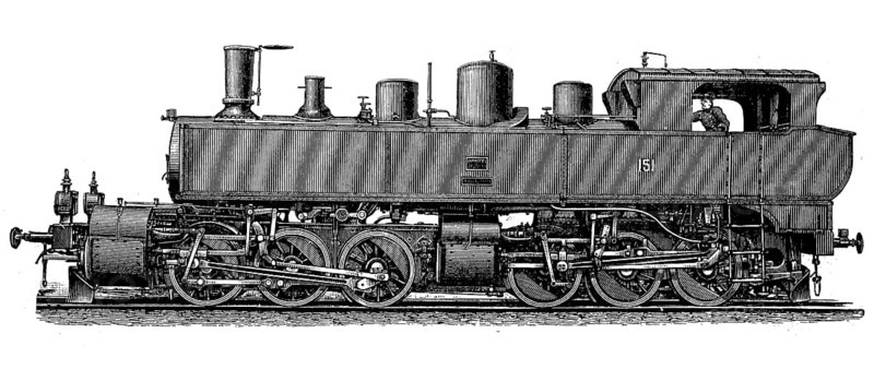 Locomotives from the 19th century