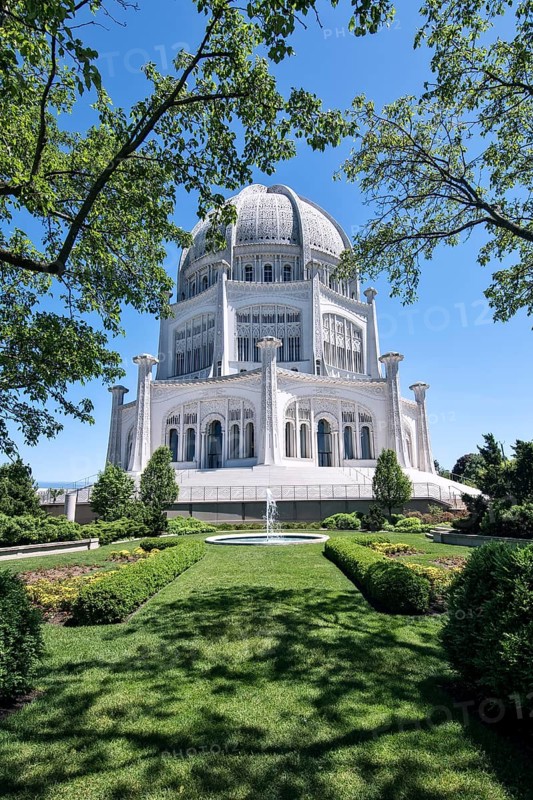 Sacral building The Bahai House of Worship