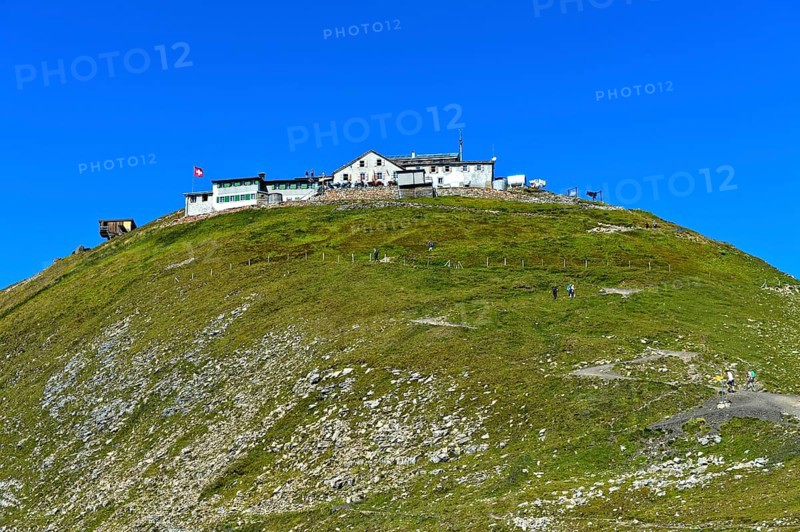 Mountain lodge Faulhorn on the Faulhorn summit