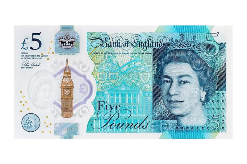 New five pound note
