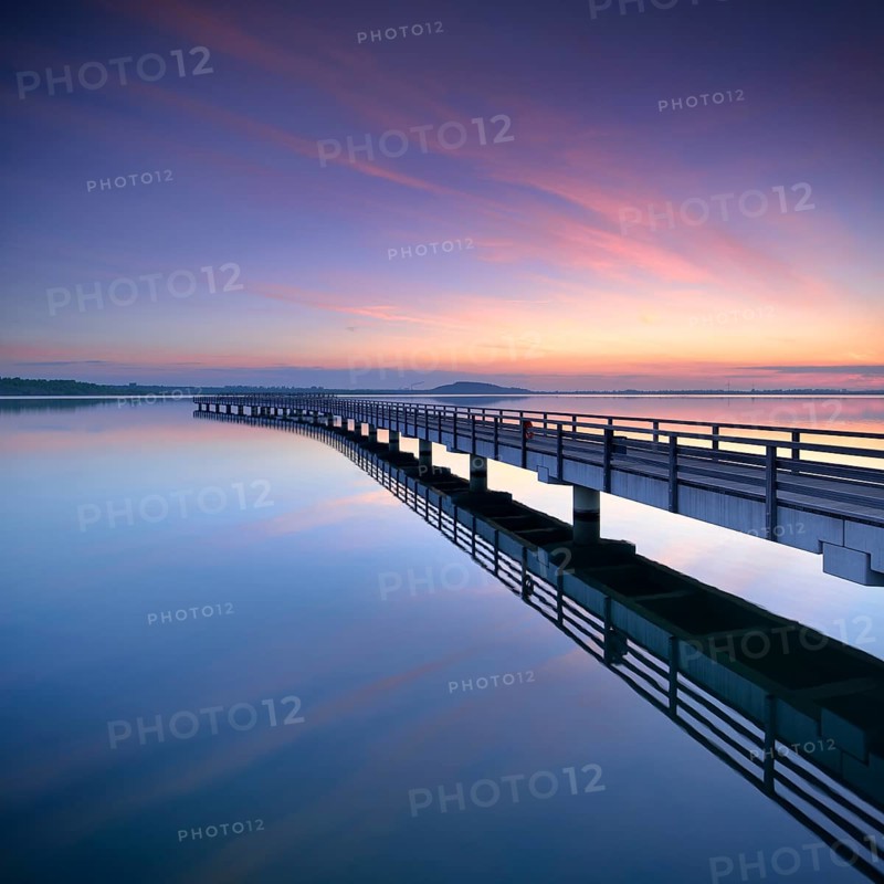 Seebrucke im Hafen