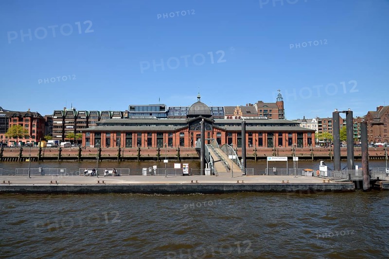 Fish auction hall at the fish market