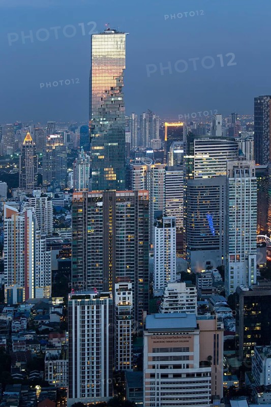 View from Lebua State Tower to skyscrapers