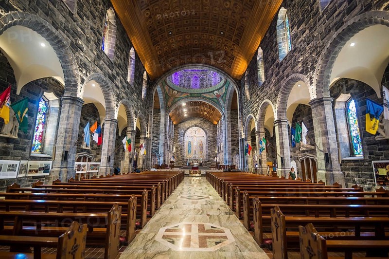 Interior of the Galway cathedral