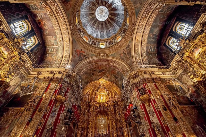 Interior with altar