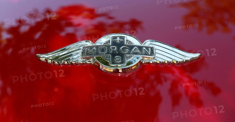 Type plate Oldtimer Morgan Plus 8
