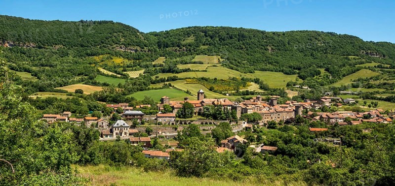 The village of Sainte Eulalie de Cernon
