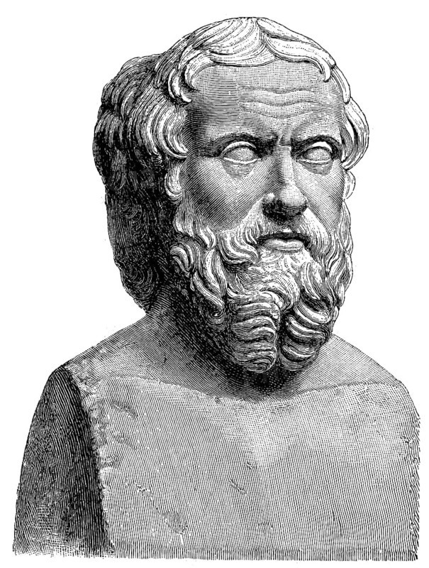 Bust of Herodotus of Halicarnassus