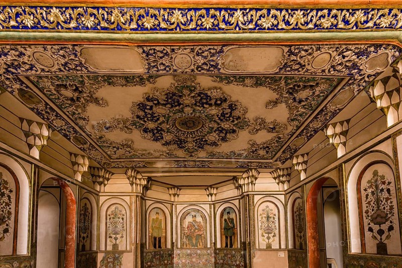 Interior of Khan-e Boroujerdi