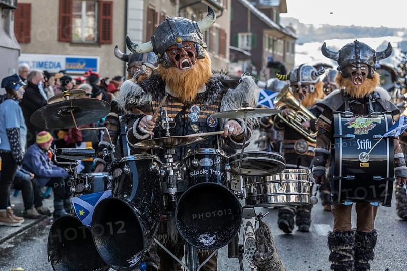 Dressed as Vikings