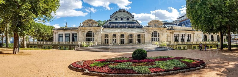 Panoramic view of the Vichy Opera