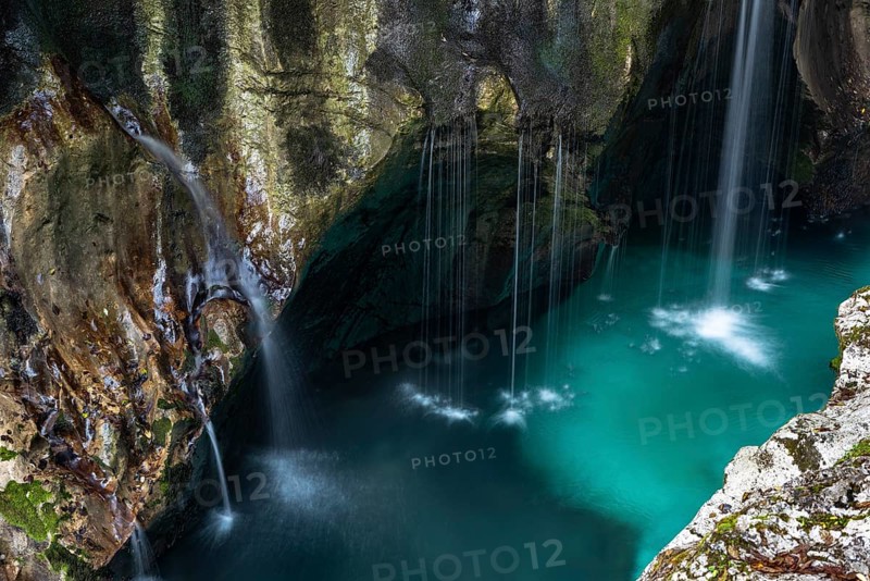 River course in Soca Canyon