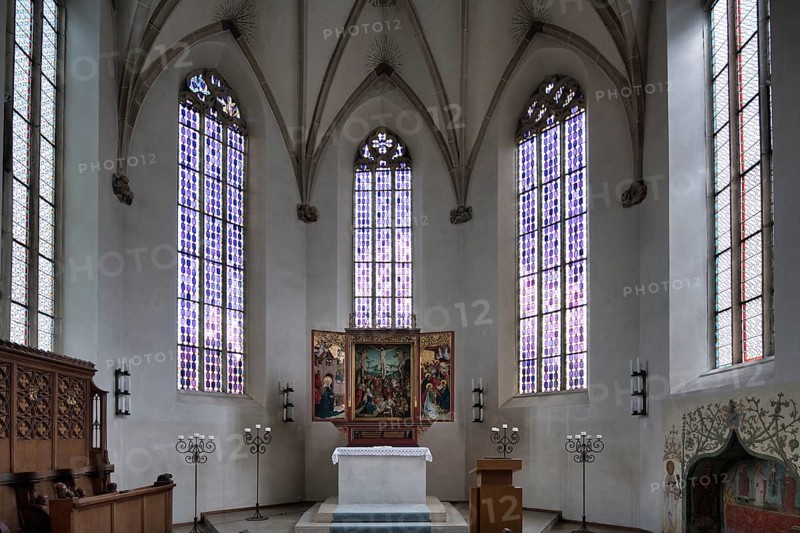 Choir with high altar