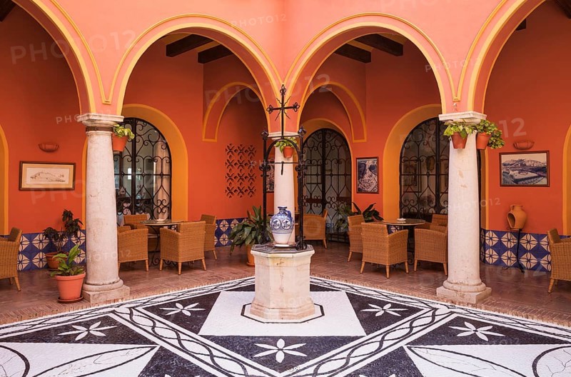 Patio of the Parador