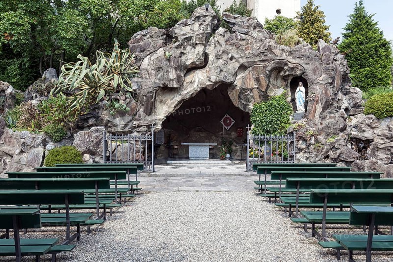 Reproduction of the Lourdes Grotto